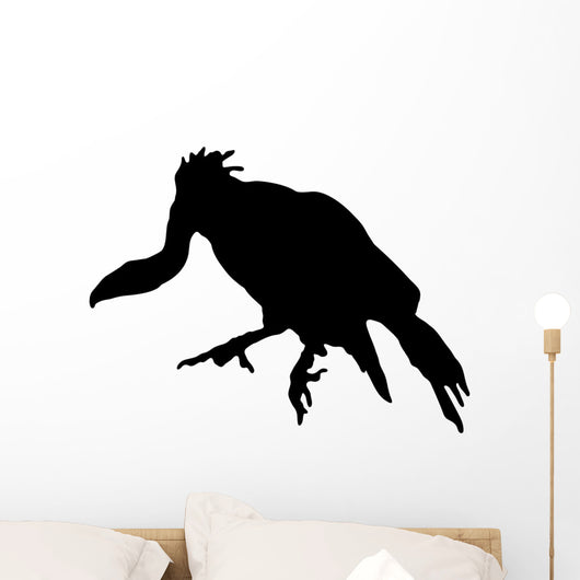Black Vulture Wall Decal