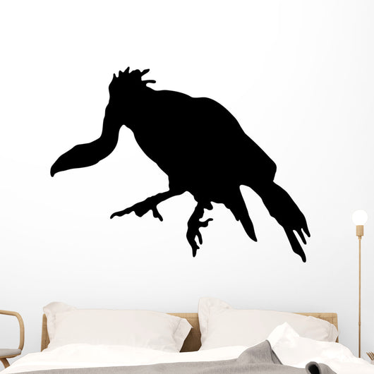 Black Vulture Wall Decal
