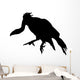 Black Vulture Wall Decal