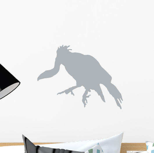 Grey Vulture Wall Decal
