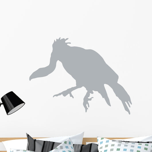Grey Vulture Wall Decal