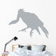 Grey Vulture Wall Decal