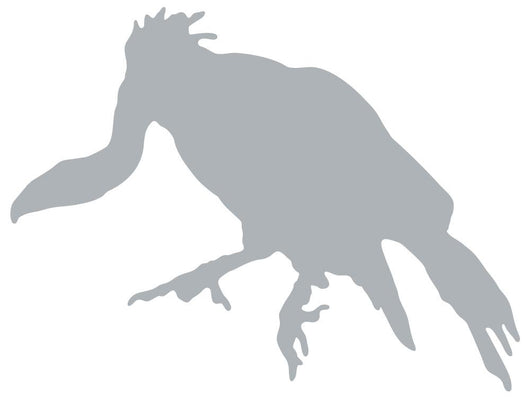 Grey Vulture Wall Decal