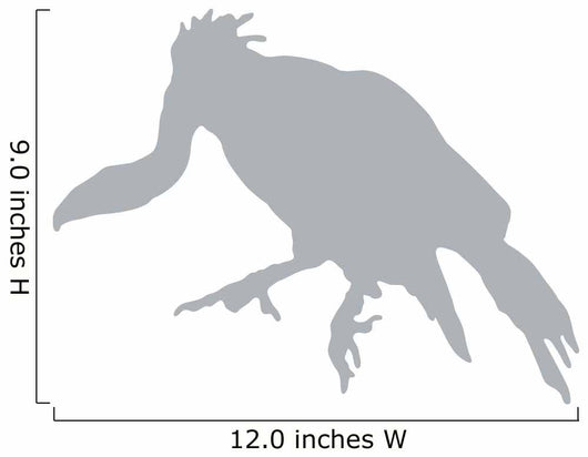Grey Vulture Wall Decal