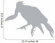 Grey Vulture Wall Decal