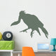 Green Vulture Wall Decal