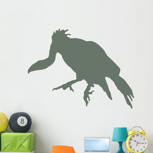 Green Vulture Wall Decal