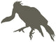 Brown Vulture Wall Decal