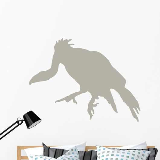 Tan Vulture Wall Decal