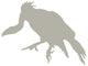Tan Vulture Wall Decal