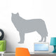 Grey Wolf Wall Decal