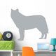 Grey Wolf Wall Decal