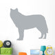 Grey Wolf Wall Decal