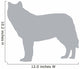 Grey Wolf Wall Decal