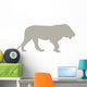 Tan Lion Wall Decal