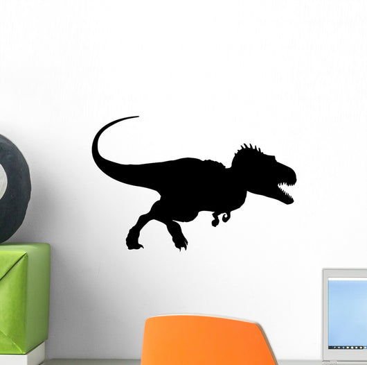 Black Tyrannosaurs Rex Dinosaur Wall Decal