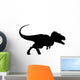 Black Tyrannosaurs Rex Dinosaur Wall Decal
