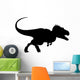 Black Tyrannosaurs Rex Dinosaur Wall Decal