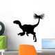Black Bird Similicaudipteryx Dinosaur Wall Decal