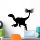 Black Bird Similicaudipteryx Dinosaur Wall Decal