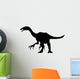 Therizinosaurs Dinosaur Silhouette Wall Decal