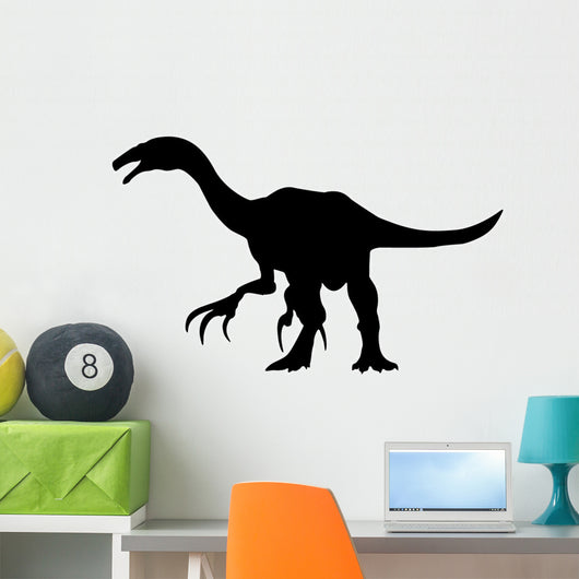 Therizinosaurs Dinosaur Silhouette Wall Decal