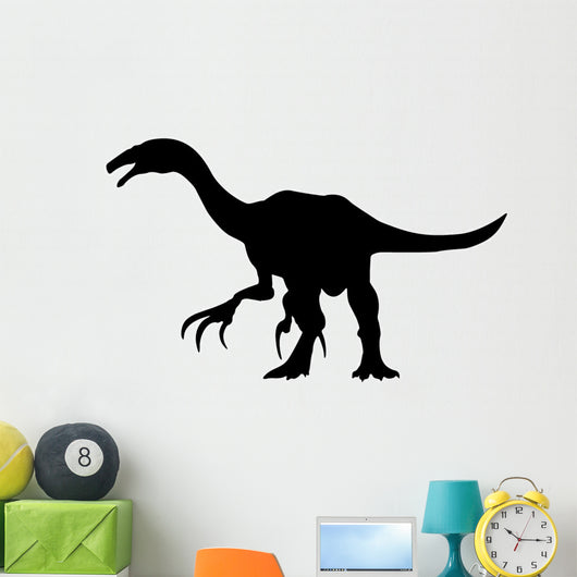 Therizinosaurs Dinosaur Silhouette Wall Decal