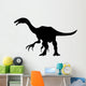 Therizinosaurs Dinosaur Silhouette Wall Decal