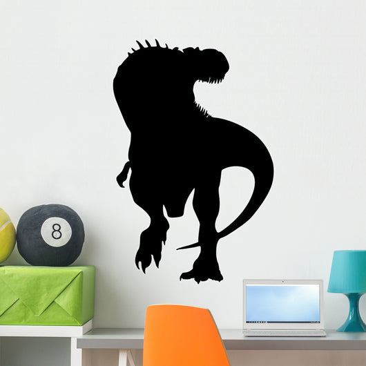 T-rex Charging Dinosaur Wall Decal