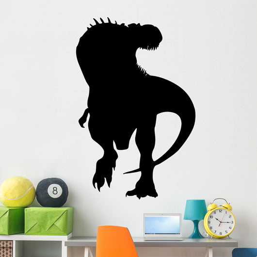 T-rex Charging Dinosaur Wall Decal