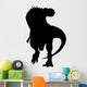T-rex Charging Dinosaur Wall Decal