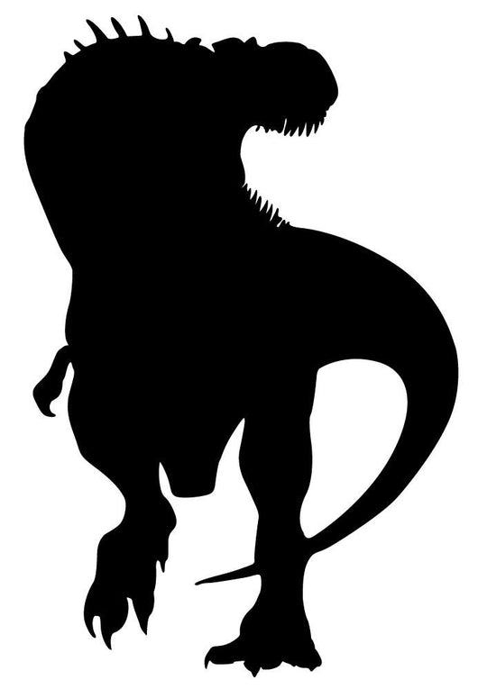 T-rex Charging Dinosaur Wall Decal