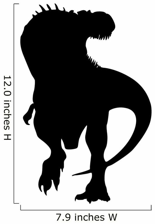 T-rex Charging Dinosaur Wall Decal