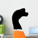 Brachiosaurus Profile Silhouette Dinosaur Wall Decal
