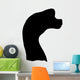 Brachiosaurus Profile Silhouette Dinosaur Wall Decal