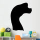 Brachiosaurus Profile Silhouette Dinosaur Wall Decal