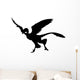 Feathered Archaeopteryx Bird Dinosaur Wall Decal