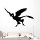Feathered Archaeopteryx Bird Dinosaur Wall Decal