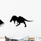 Tyrannosaurs Rex Charging Dinosaur Wall Decal