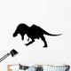 Tyrannosaurs Rex Charging Dinosaur Wall Decal