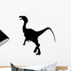 Hadrosaur Silhouette Wall Decal