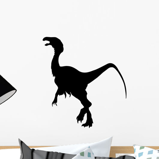 Hadrosaur Silhouette Wall Decal