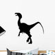 Hadrosaur Silhouette Wall Decal