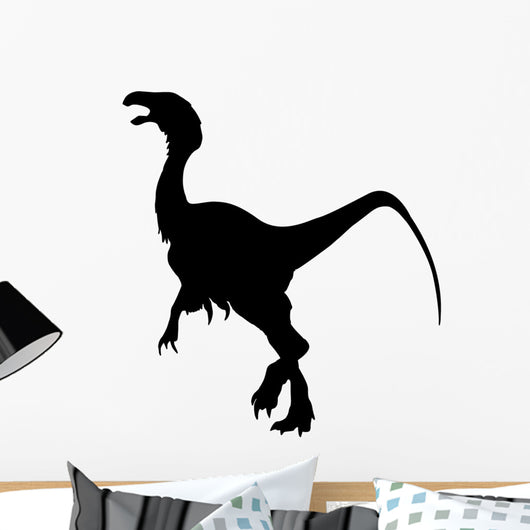 Hadrosaur Silhouette Wall Decal