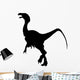 Hadrosaur Silhouette Wall Decal