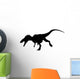 Silhouette Allosaurus Dinosaur Silhouette Wall Decal