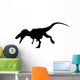 Silhouette Allosaurus Dinosaur Silhouette Wall Decal
