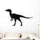 Black Carcharodontosaurus Silhouette Wall Decal