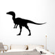 Black Carcharodontosaurus Silhouette Wall Decal