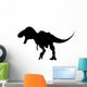 Black Tyrannosaurs Rex Silhouette Wall Decal